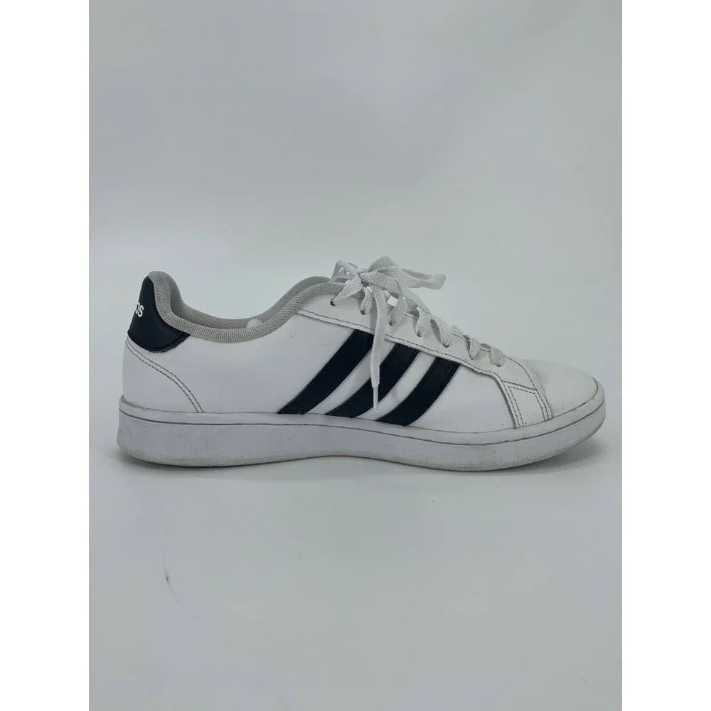 Men's adidas Grand Court Low Top Sneakers White Black Size‎ 11.5 F36392
